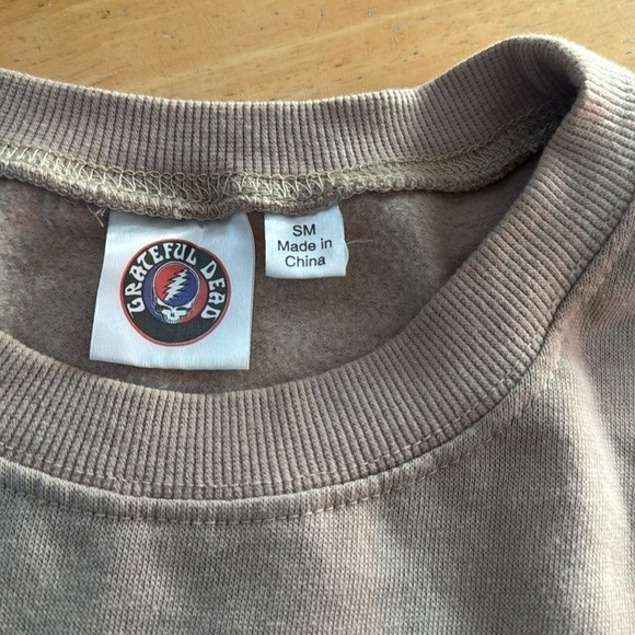 Grateful Dead Women's Forever Grateful
Tie-Dye Crewneck Sweatshirt (S) - Picture 5 of 7